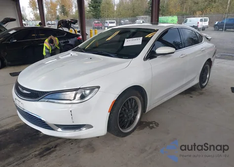 2016 Chrysler 200 Limited z USA, uszkodzony, nr VIN 1C3CCCABXGN151841